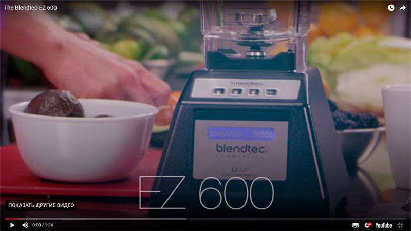 The Blendtec EZ 600