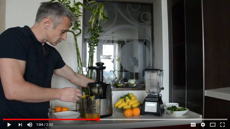 Коктейль на Greenis и Blendtec HP3A