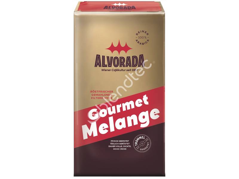 Кофе натуральный жареный молотый ALVORADA Gourmet Melange 100% Арабика (500 г)