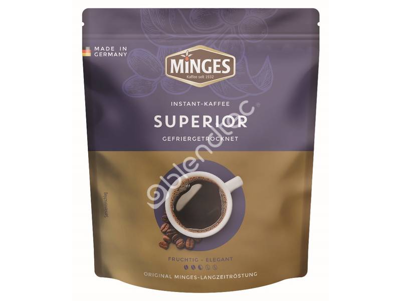 Кофе натуральный растворимый сублимированный MINGES Superior (200 г)