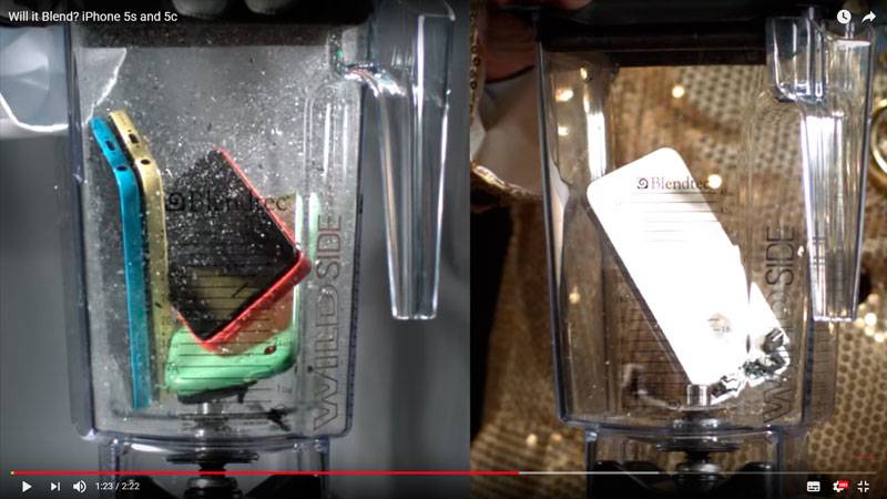 Will it Blend? iPhone 5s and 5c