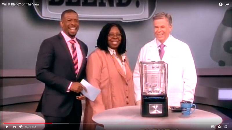 Will It Blend? on The View